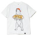 go slow caravan ( ゴースローキャラバン ) USA/C 餃子クマ TEE | MENS | WOMENS | シャツ | Tシャツ | ウェア | トップス | 半袖 | プリントT | クマ | 中華 | 可愛い | 341913 | カジュアル
