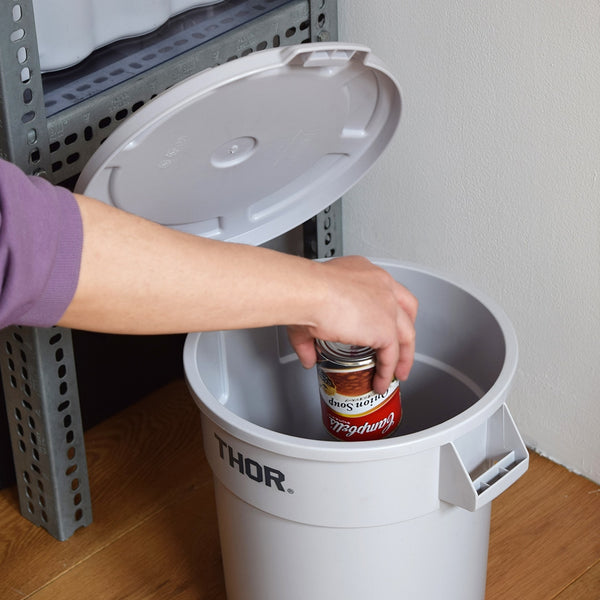 THOR ( ソー ) THOR Round Lid For 12L ラウンドリッド フォー | フタ | 蓋 | ふた | ラウンドコンテナ用のフタ | ポリエチレン | そー | 368312LGRYC | 368312BLKC | ブラック | ライトグレー