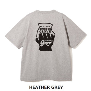 GRIP SWANY ( グリップスワニー ) 【 GSMCT-117 】 GLOVE LOGO TEE | 半袖 | シャツ | Tシャツ | アパレル | コットン100% | バックプリント | オシャレ | アウトドア | お出かけ | キャンプ | レジャー | ぐりっぷすわにー