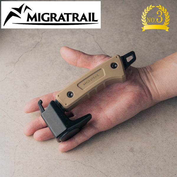 MIGRATRAIL ( ミグラトレイル ) フィットハンマー | アウトドア | キャンプ | ハンマー | コンパクト | 強靭 | 手のひらサイズ | ペグ抜き | コンパクト | かっこいい | ブラック | コヨーテ | G6426 | G6425 | みぐらとれいる