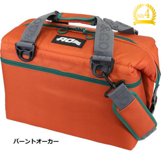 【 新色 】 AO Coolers ( エーオークーラーズ ) 24パック キャンバス ソフトクーラー | クーラーバッグ | 運動会 | ピクニック | キャンプ | アウトドア | レジャー | 保冷 | 人気 | 定番 | バーントオーカー | クールグレー