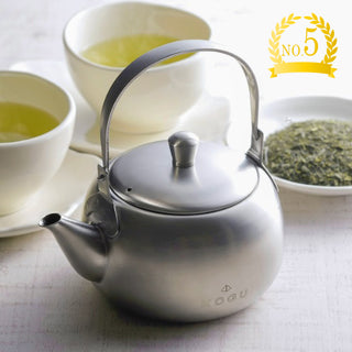 HIGHMOUNT ( ハイマウント ) 茶考具 急須 お茶 | きゅうす | ステンレス | 割れにくい | 2〜3人分 | フタが落ちにくい | シンプル | ティータイム | 40632
