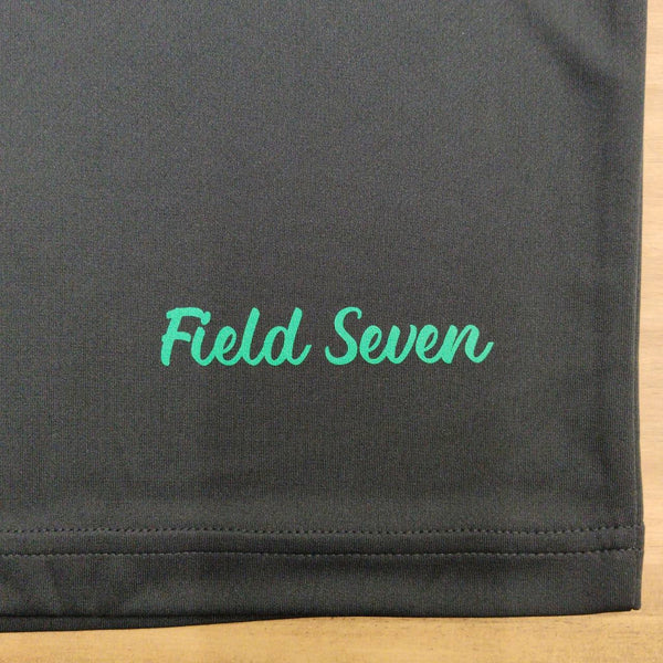 FIELD SEVEN ( フィールドセブン ) 7番Tシャツ | 半袖 | Tシャツ | シンプル | バックプリント | 吸水速乾 | ドライ | 夏服 | 動きやすい | UVケア | アウトドア | キャンプ | レジャー