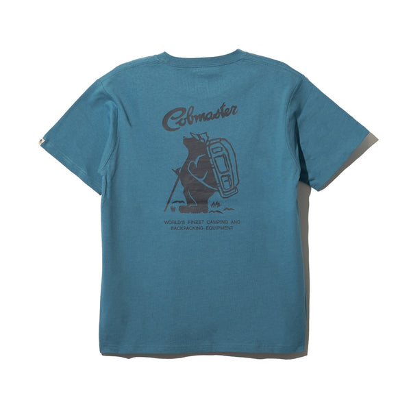 COBMASTER ( コブマスター ) COB BACK LOGO TEE 7251 | シャツ | 半袖 | バックプリント | シンプル | アウトドア | レジャー | トップス | ウェア | 81148900 | Tシャツ | 定番 | 綿100％ | ユニセックス | こぶますたー | カジュアル
