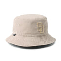 NEW ERA ( ニューエラ ) バケット01 リバーシブル MLB Bucket Hat サンディエゴ・パドレス アッシュブラウン/ウォルナット | 帽子 | バケットハット | バケハ | 可愛い | オシャレ | 日よけ | ロゴ | コットン | カジュアル | 14744769 | にゅーえら | リバーシブル