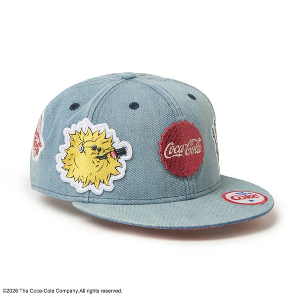 NEW ERA ( ニューエラ ) 9FIFTY Coca-Cola コカ･コーラ コカコーラ ウォッシュドデニム デニムキャップ 9FIFTYキャップ ベースボールキャップ キャップ 帽子 メンズキャップ レディースキャップ ユニセックス キャップ コカコーラキャップ Coca-Colaキャップ 15154801