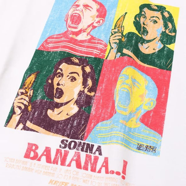 KRIFF MAYER ( クリフメイヤー ) ダジャレ半袖Tシャツ ソンナバナナ | 2556302 | 半袖 | Tシャツ | プリントTシャツ | 綿100% | メンズ | ユニセックス | お出かけ | オシャレ | アウトドア | キャンプ | レジャー | くりふめいやー | カジュアル