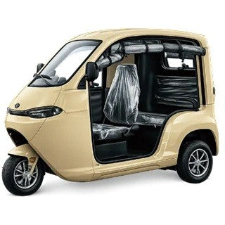 EQV PICNIC ピクニック 3人乗り 電動バイク 電動トゥクトゥク 電動三輪バイク EVバイク ミニEV 3輪 電動スクーター マイクロモビリティ 普通免許 AT限定可 車検不要 車庫証明不要 ヘルメット不要 2000W 72V 75Ah リン酸鉄リチウム