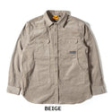GRIP SWANY ( グリップスワニー ) 【 GSMSH-072 】 CORDUROY STRETCH FIELD SHIRTS | 長袖 | シャツ | シンプル | オシャレ | フィールドシャツ | ポケット | パッチポケット | アウトドア | レジャー | キャンプ | コーデュロイ | ストレッチ | ぐりっぷすわにー