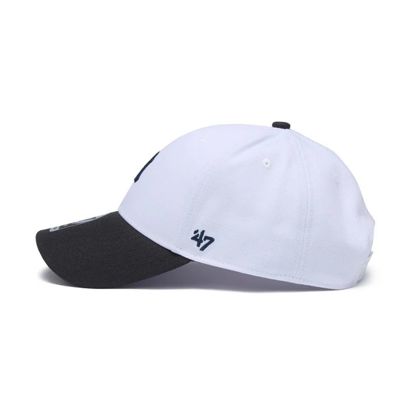 '47 ( フォーティーセブン ) '47 エムブイピー ニューヨーク・ヤンキース STADIUM ADDRESS ベースランナー ホワイト ネイビーバイザー | 帽子 | キャップ | 2トーン | 刺繍 | アウトドア | オシャレ | お出かけ | レジャー | 14920308 | ふぉーてぃーせぶん