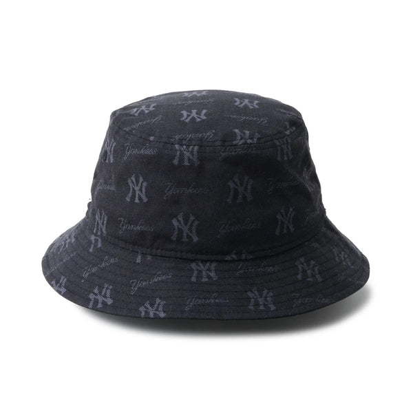 NEW ERA ( ニューエラ ) バケット01 MLB Jacquard ニューヨーク・ヤンキース ブラック | ハット | 帽子 | バケハ | お出かけ | オシャレ | アウトドア | キャンプ | UVカット | 14744773 | にゅーえら