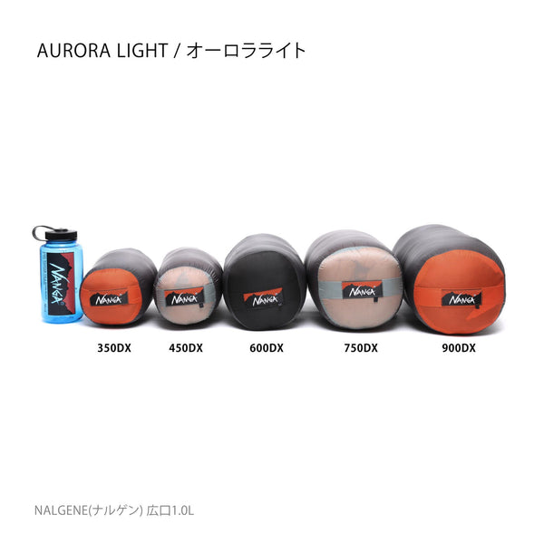 NANGA ( ナンガ ) オーロラテックス ライト750DX AURORA TEX light 750DX | 寝袋 | シュラフ | ダウン | ダウンシュラフ | 冬キャンプ | マミー型 | コンパクト | 軽い | 軽量 | なんが | アウトドア | キャンプ