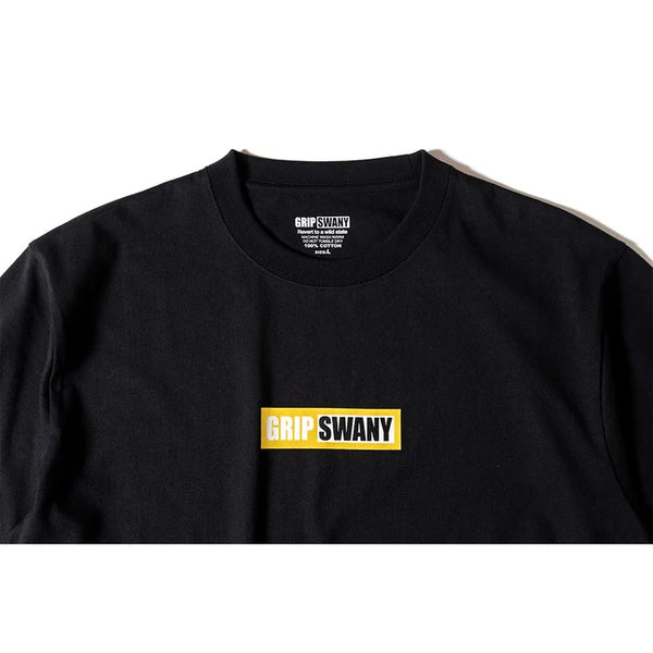 GRIP SWANY ( グリップスワニー ) 【 GSMCT-109T 】 GS BOX LOGO TEE | Tシャツ | 半袖 | 半袖シャツ | 半袖Tシャツ | ウェア | トップス | アウトドア | キャンプ | レジャー | シンプル | ユニセックス | ぐりっぷすわにー