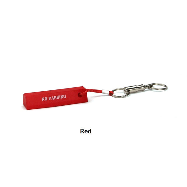 DETAIL ( ディテール ) Parking Curb Keyring パーキングカーブ キーリング | PC台になるキーホルダー | キーホルダー | フローティングキーホルダー | 水に浮く | 可愛い | グレー | イエロー | レッド | グリーン | H0078 | でぃてーる