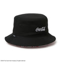 NEW ERA ( ニューエラ ) バケット01 リバーシブル Coca-Cola コカ･コーラ ブラック リバーシブル Coca-Cola コカコーラ バケットハット リバーシブルバケットハット 帽子 ハット 黒 ロゴ 15154783