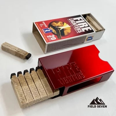 FIRELIGHTERS （ ファイヤーライターズ ） FIRELIGHTERS SLEEVE CASE / ファイヤーライターズ スリーブ ケース | スウェーデン マッチ | Swedish Match | アウトドア | キャンプ | 火起こし | BBQ | バーベキュー