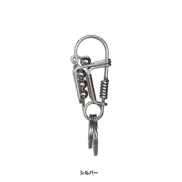 DETAIL ( ディテール ) Metal Wire Carabiner メタル ワイヤー カラビナ | コッパー | シルバー | ゴールド | ブラック | 登山 | アウトドア | キャンプ | かっこいい | プレゼント | ギフト | シンプル | 3726 | でぃてーる