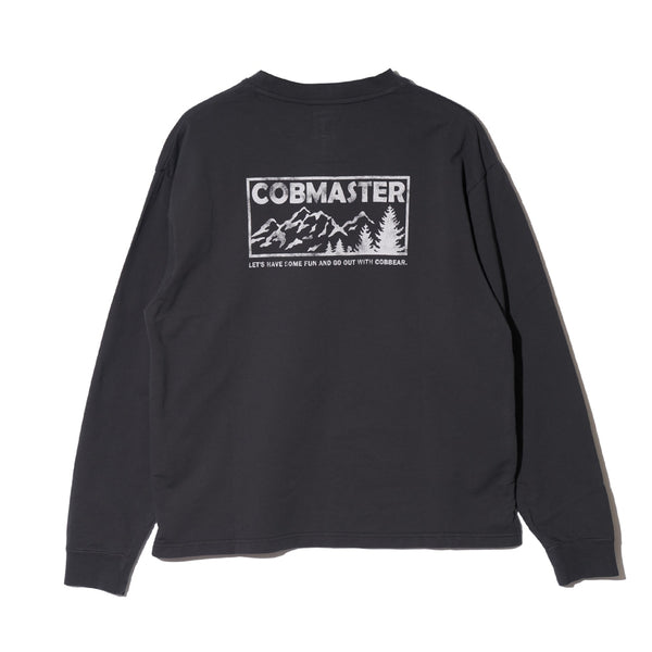 COBMASTER ( コブマスター ) COB MOUNTAIN LOGO SWEAT | スウェット | 長袖 | ウェア | トップス | メンズ | レディース | ユニセックス | 薄手 | ウォッシュ加工 | ヴィンテージ | 81523500 | こぶますたー