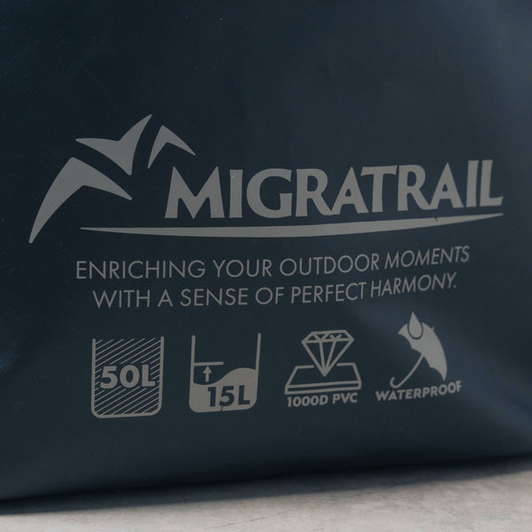 MIGRATRAIL ( ミグラトレイル ) シールドギアバッグ | ソフト | バッグ | 収納バッグ | アウトドア | キャンプ | 落ち運び | シンプル | 50L | 大容量 | 大きめ | コンパクト | 折りたたみ | D9454 | みぐらとれいる