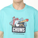 CHUMS ( チャムス ) ラブアンドアドベンチャーブービーTシャツ | トップス | Tシャツ | 半袖 | シャツ | 夏服 | CH01-2516 | グラフィックTシャツ | 定番 | コットン | プリントT