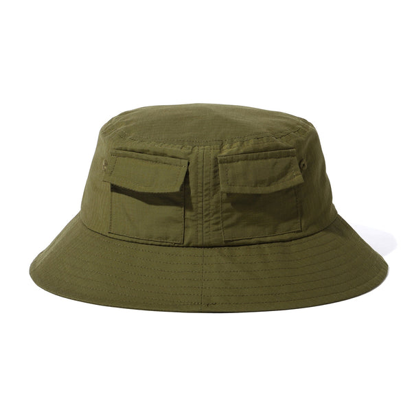 【 SALE 】GRIP SWANY ( グリップスワニー ) C/NY GS GEAR HAT GSUA-157 ギアハット バケットハット 帽子 アウトドアハット リップストップ ナイロン コットン 撥水 軽量 ギアポケット キャンプ 登山 釣り フェス メンズ レディース