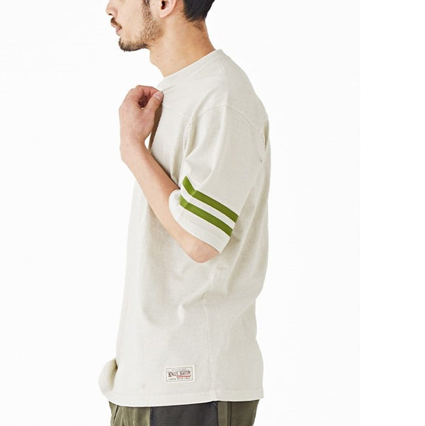 KRIFF MAYER ( クリフメイヤー ) ピグメントフットボールT | 2447200 | シャツ | 半袖シャツ | Tシャツ | 綿100% | ヴィンテージ感 | レジャー | 普段使い | アウトドア | キャンプ | オシャレ | メンズ | ウェア | トップス | 夏服