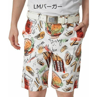 【 SALE 】 LOUDMOUTH ( ラウドマウス ) メンズ ストレッチツイル 柄ショートパンツ | ゴルフ | ウェア | 半ズボン | ハーフパンツ | パンツ | 吸汗速乾 | UV　| ストレッチ | 764305 | らうどまうす