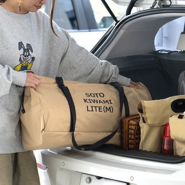 DOD ( ディーオーディー ) ソトネノキワミ Lite M キャンプ マット エアマット インフレーターマット 寝具 車中泊 アウトドア キャンプ用品 テント マットレス クッション 寝心地 快眠 厚手 ソロキャンプ ファミリー 防災 レジャー DODマット Mサイズ CM2-219