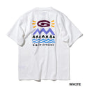 GRIP SWANY ( グリップスワニー ) 【 GSMCT0011 】 NATURE PRINT TEE | Tシャツ | 半袖 | 夏服 | シャツ | アウトドア | キャンプ | レジャー | 半袖Tシャツ | バックプリント | 綿100％ | ぐりっぷすわにー