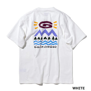 【 SALE 】GRIP SWANY ( グリップスワニー ) 【 GSMCT0011 】 NATURE PRINT TEE | Tシャツ | 半袖 | 夏服 | シャツ | アウトドア | キャンプ | レジャー | 半袖Tシャツ | バックプリント | 綿100％ | ぐりっぷすわにー