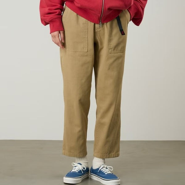 GRAMICCI ( グラミチ ) ルーズテーパードパンツ テーパードパンツ イージーパンツ ベイカーパンツ クライミングパンツ メンズ レディース ユニセックス アウトドア キャンプ コットンパンツ クロップドパンツ オーガニックコットン ツイルパンツ G103-OGT