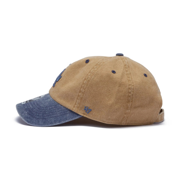 ’47 ( フォーティーセブン ) ’47クリーンナップ ロサンゼルス・ドジャース Eldin カーキ × ネイビー | 帽子 | キャップ | オシャレ | コットン | お出かけ | レジャー | キャンプ | 日よけ | 紫外線対策 | 14858326