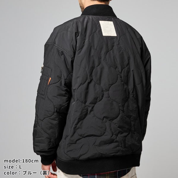 KRIFF MAYER ( クリフメイヤー ) スーベニア刺繍ひっくりスカジャン | MENS | メンズ | 2515102 | ジャケット | リバーシブル | 2way | アウター | 刺繍 | トラ | かっこいい | ミリタリー | オシャレ | 着こなし | くりふめいやー