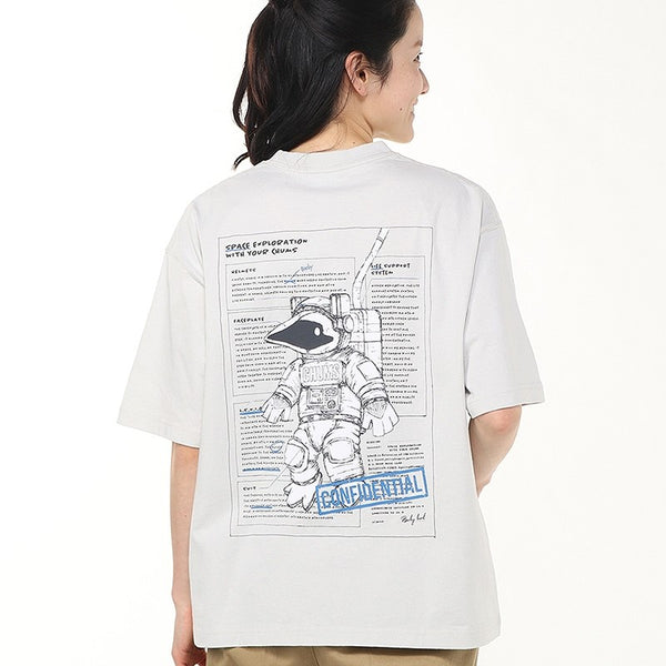 CHUMS ( チャムス ) スペースブービースペーススーツT | トップス | Tシャツ | シャツ | 半袖 | 宇宙 | CH01-2546 | オーバーサイズ | バックプリント | プリントT | コットン100％ | アウトドア | キャンプ