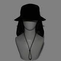 NEW ERA ( ニューエラ ) アドベンチャーライト サンシェード Tech Multi Mesh ブラック | アウトドア | 帽子 | ハット | サファリハット | お出かけ | 登山 | ハイキング | レジャー | 日よけ | UVカット | 14774344 | にゅーえら