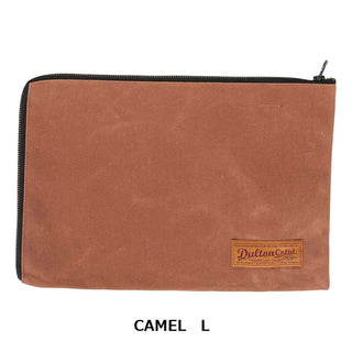 DULTON ( ダルトン ) WAX CANVAS TOOL POUCH ワックス キャンバス ツール ポーチ | Sサイズ | Lサイズ | キャメル | オリーブ | シンプル | コットン100% | ビンテージ感 | T21-0338 | だるとん | 小物入れ | 旅行