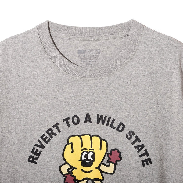 GRIP SWANY ( グリップスワニー ) 【 GSMCT-118 】 SWANY BOY TEE | 半袖 | Tシャツ | 半袖Tシャツ | プリントT | アウトドア | キャンプ | レジャー | お出かけ | ウェア | アパレル | 夏服 | ぐりっぷすわにー