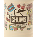 CHUMS ( チャムス ) キャンパーウェーブボトル300ml | ボトル | 保温 | 保冷 | ステンレス | タンブラー | 持ち運び | アウトドア | キャンプ | 通勤 | 通学 | 内蓋 | 真空断熱 | オフィス | 吊り下げ | CH62-2273 | 水筒 | ちゃむす