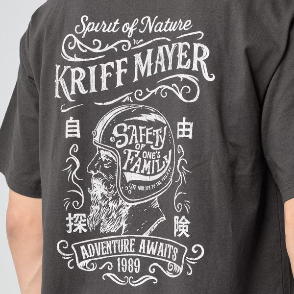 KRIFF MAYER ( クリフメイヤー ) プリント半袖T ( バイカー ) MENS | 2546303 | メンズ | Tシャツ | 半袖 | ウェア | 半袖Tシャツ | 夏服 | アパレル | トップス | シンプル | バックプリント | 綿100% | くりふめいやー