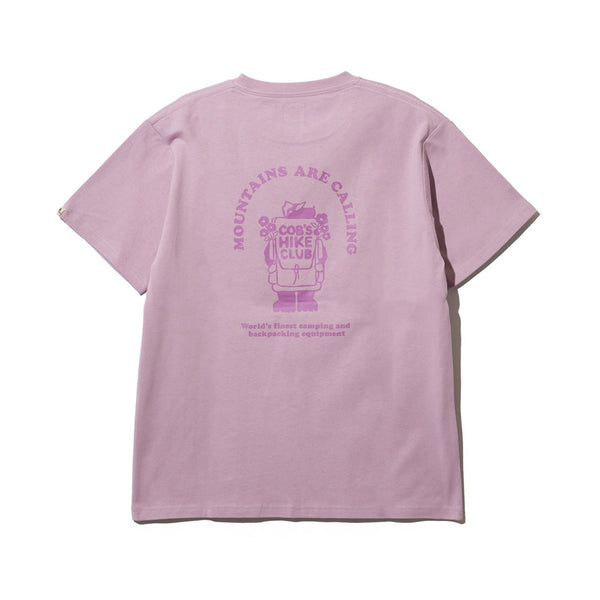 COBMASTER ( コブマスター ) COB HIKECLUB TEE | シャツ | 半袖 | ウェア | トップス | Tシャツ | 吸水速乾 | レジャー | アウトドア | キャンプ | 81149100 | カジュアル | ワイドシルエット | 綿100％ | シンプル | こぶますたー