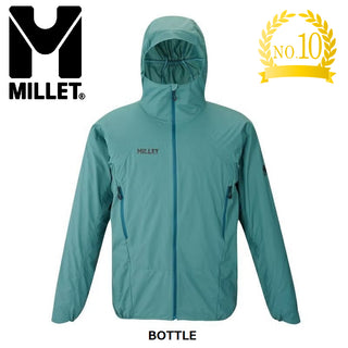 MILLET ( ミレー ) ブリーズバリヤー II ワイルダー ジャケット | アウトドア | キャンプ | 登山 | ハイキング | 軽い | 軽量 | 撥水 | 通気性 | パッカブル | 旅行 | 持ち運び | フード | MIV03176 | みれー