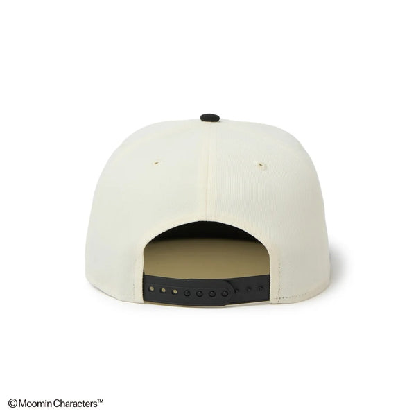 NEW ERA ( ニューエラ ) 9FIFTY Moomin Drawing ムーミン クロームホワイト/ブラック キャップ 帽子 コラボ スナップバック 9FIFTY メンズ レディース ユニセックス 男女兼用 カジュアル おしゃれ 15154790