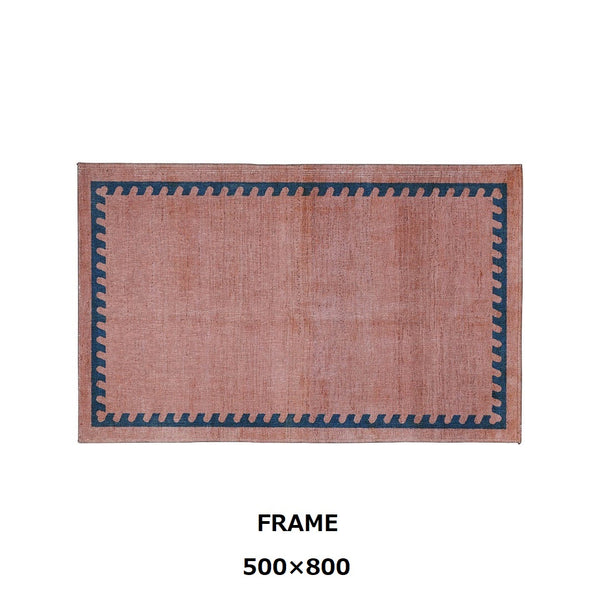 DULTON ( ダルトン ) MAT マット | LINE | FRAME   | BLOCKS | 室内 | 室内マット | インテリア | オシャレ | 玄関 | リビング | ダイニング | 洗える | くすみカラー | 450×1200mm | 500×800mm | RNN-1076 | だるとん