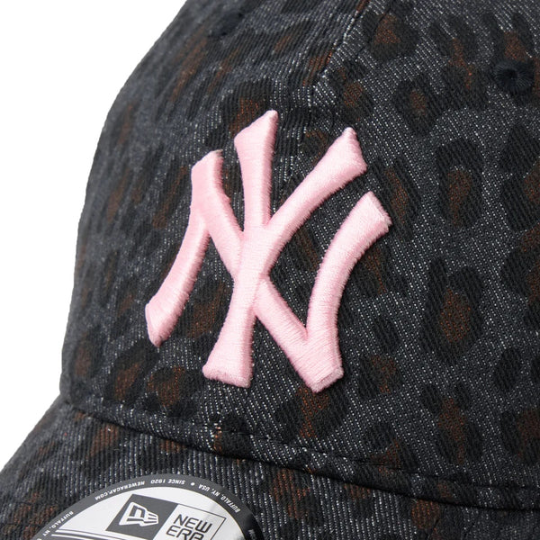 NEW ERA ( ニューエラ ) 9TWENTY Leopard ニューヨーク・ヤンキース ブラック ピンク | 帽子 | キャップ | 日よけ | 紫外線対策 | アウトドア | キャンプ | レジャー | お出かけ | オシャレ | 14745052 | にゅーえら