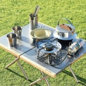 UNIFLAME ( ユニフレーム ) 焚き火テーブル | テーブル | アウトドア | 折りたたみ | ファミリーキャンプ | BBQ | ハイテーブル | ステンレス | 熱に強い | アウトドアテーブル | 682104 | ゆにふれーむ
