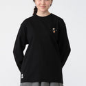 CHUMS ( チャムス ) アカアシサカバブラッシュドロングスリーブTシャツ 長袖Tシャツ ロンT メンズ レディース オーバーサイズ カジュアル アウトドア キャンプ トップス コットン 綿100% ブービーバード アカアシサカバ 秋冬 春 トレーナー