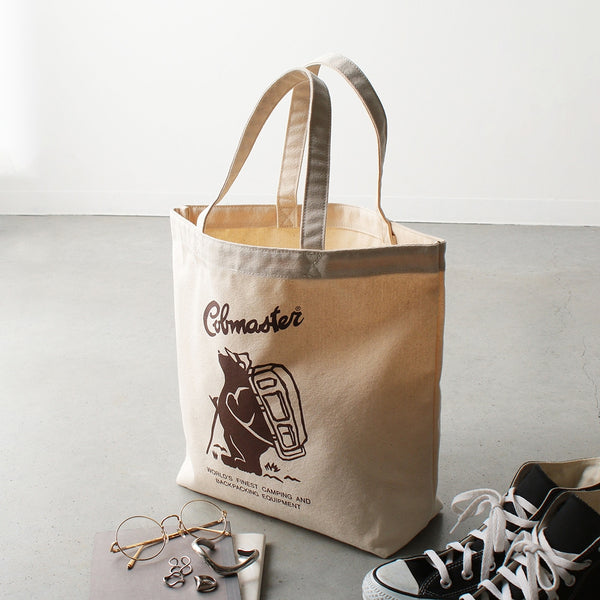 COBMASTER ( コブマスター ) COB BEAR LOGO TOTE | トートバッグ | バッグ | 80021500 | シンプル | ピクニック | 通勤 | 可愛い | ロゴ | こぶますたー | 買い物バッグ | 使いやすい | トートバッグ
