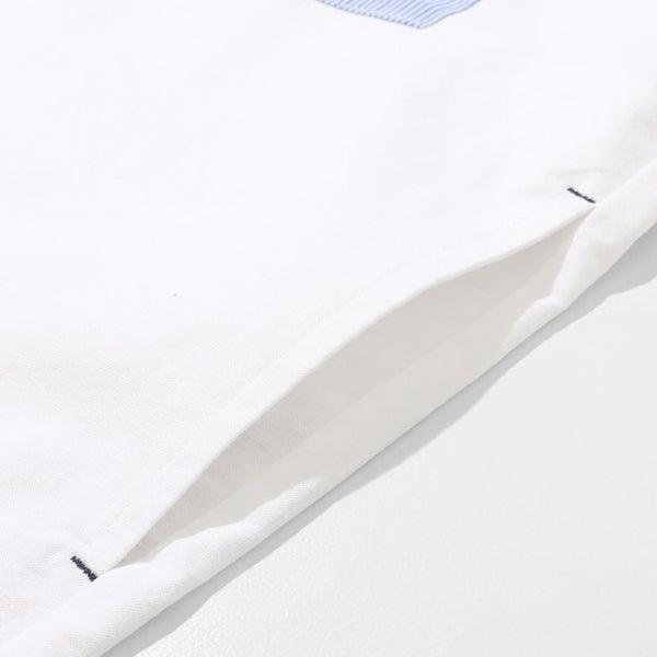 KRIFF MAYER ( クリフメイヤー ) バンドカラー袖リブハッピーシャツ | MENS | 2537000 | 長袖 | シャツ | オシャレ | メンズ | 男性用 | スナップボタン | トップス | インナー | アパレル | 春 | 羽織る | お出かけ | くりふめいやー | カジュアル