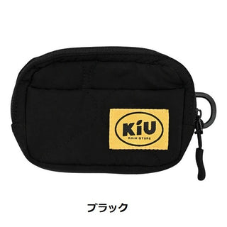 KiU ( キウ ) パデッドポーチM | ポーチ | K479 | 旅行 | アウトドア | キャンプ | レジャー | キルティング | 撥水 | 小物入れ | スタイリッシュ | シンプル | ロゴ | 可愛い | K479 | きう