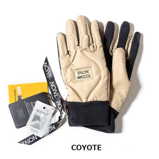 GRIP SWANY ( グリップスワニー ) 【 TAION-GRIPSWANY-GV01 】 TAION X GRIP SWANY DOWN GLOVES | 手袋 | 防寒 | スマホ操作可能 | 通勤 | 通学 | シンプル | かっこいい | ダウン | ぐりっぷすわにー